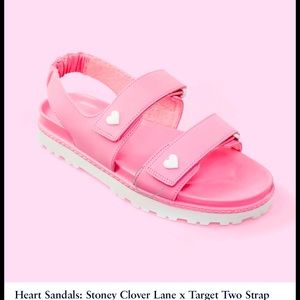 New Stoney Clover Lane heart sandals! 😍